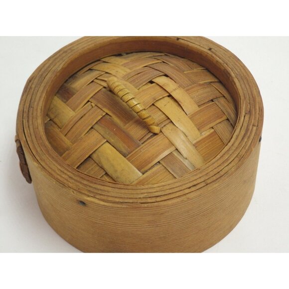 Dim Sum Bamboo Steamer Lid 4 inch - Picture 5 of 5